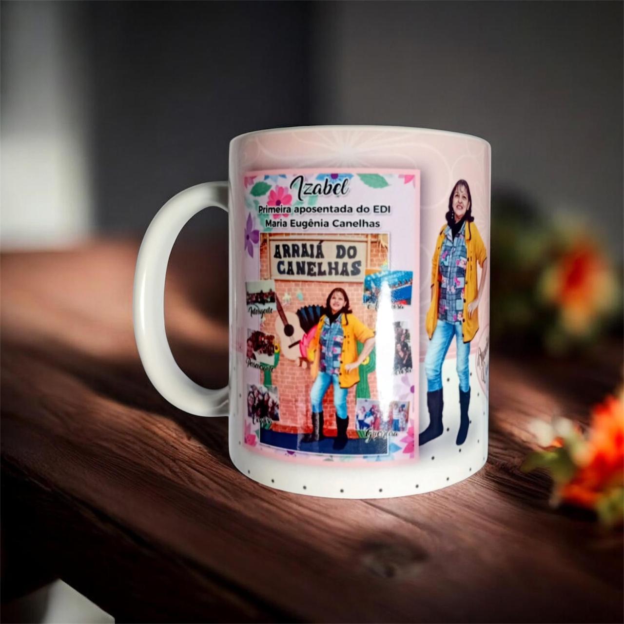 Caneca de porcelana 350ml - Imagem 9