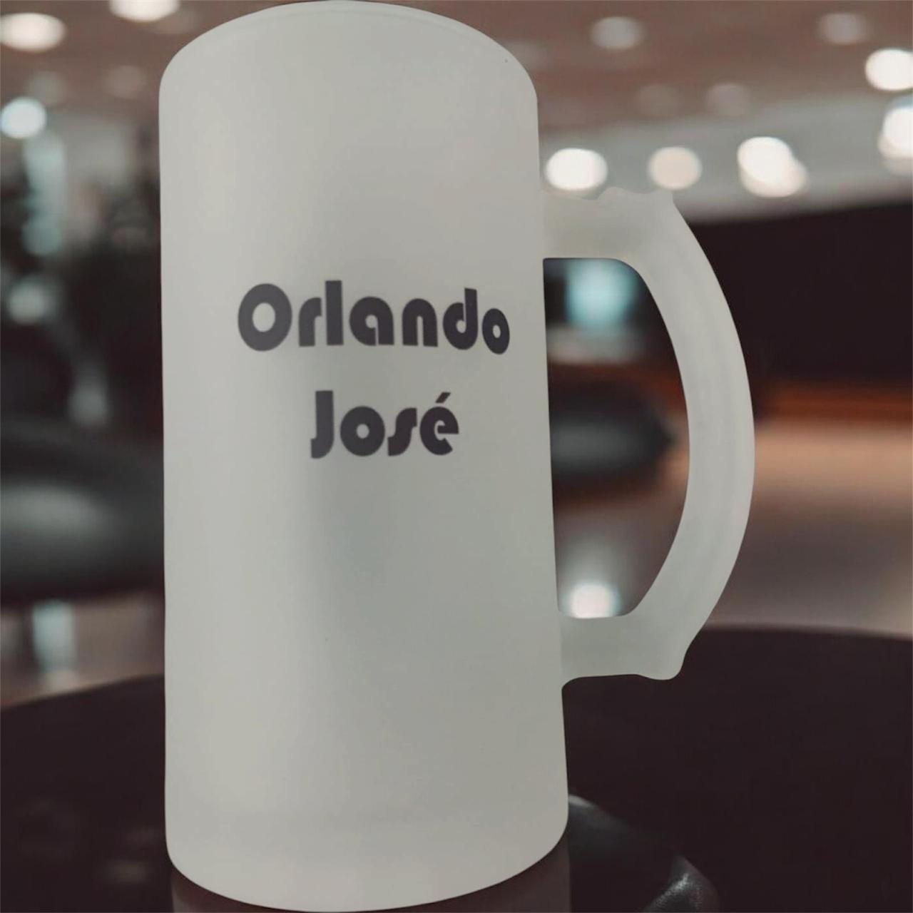 Caneca de chopp jateada 475ml - Imagem 3