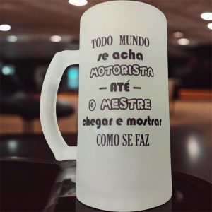 Caneca de chopp jateada 475ml