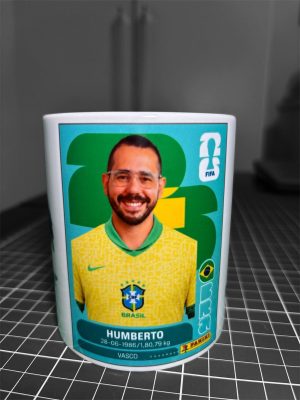 Caneca com sua figurinha - Seleções - Copa do Mundo 2026