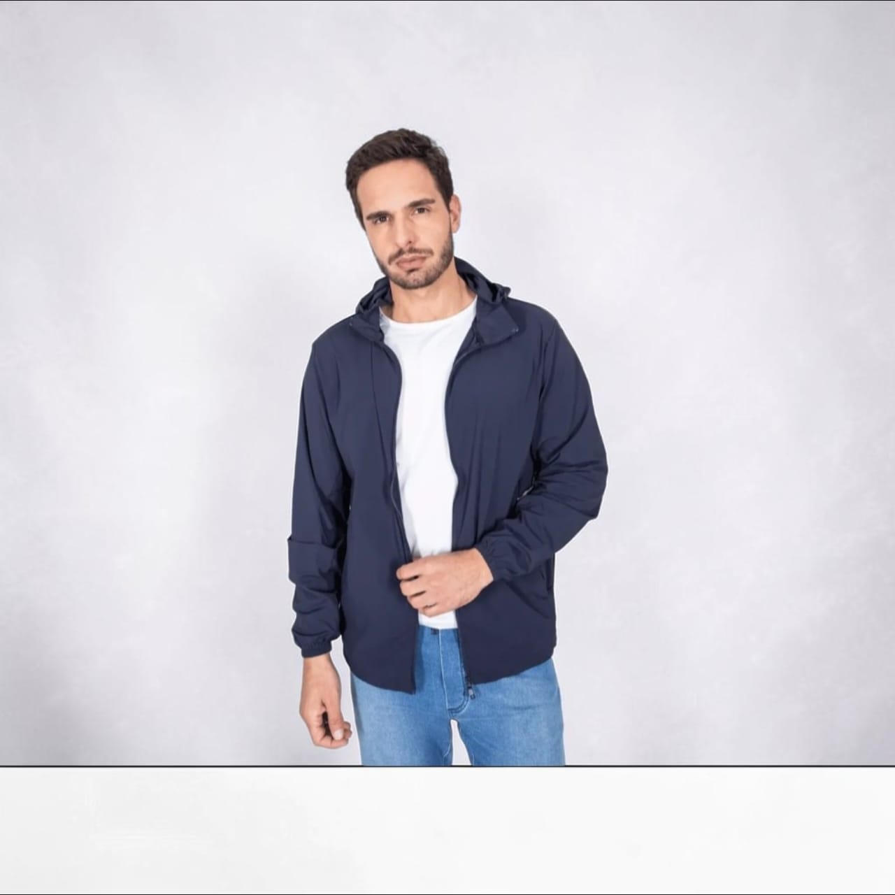Jaqueta Masculina Corta-Vento com sua logomarca - Imagem 12