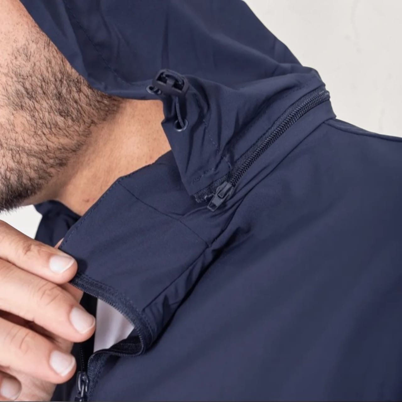 Jaqueta Masculina Corta-Vento com sua logomarca - Imagem 9