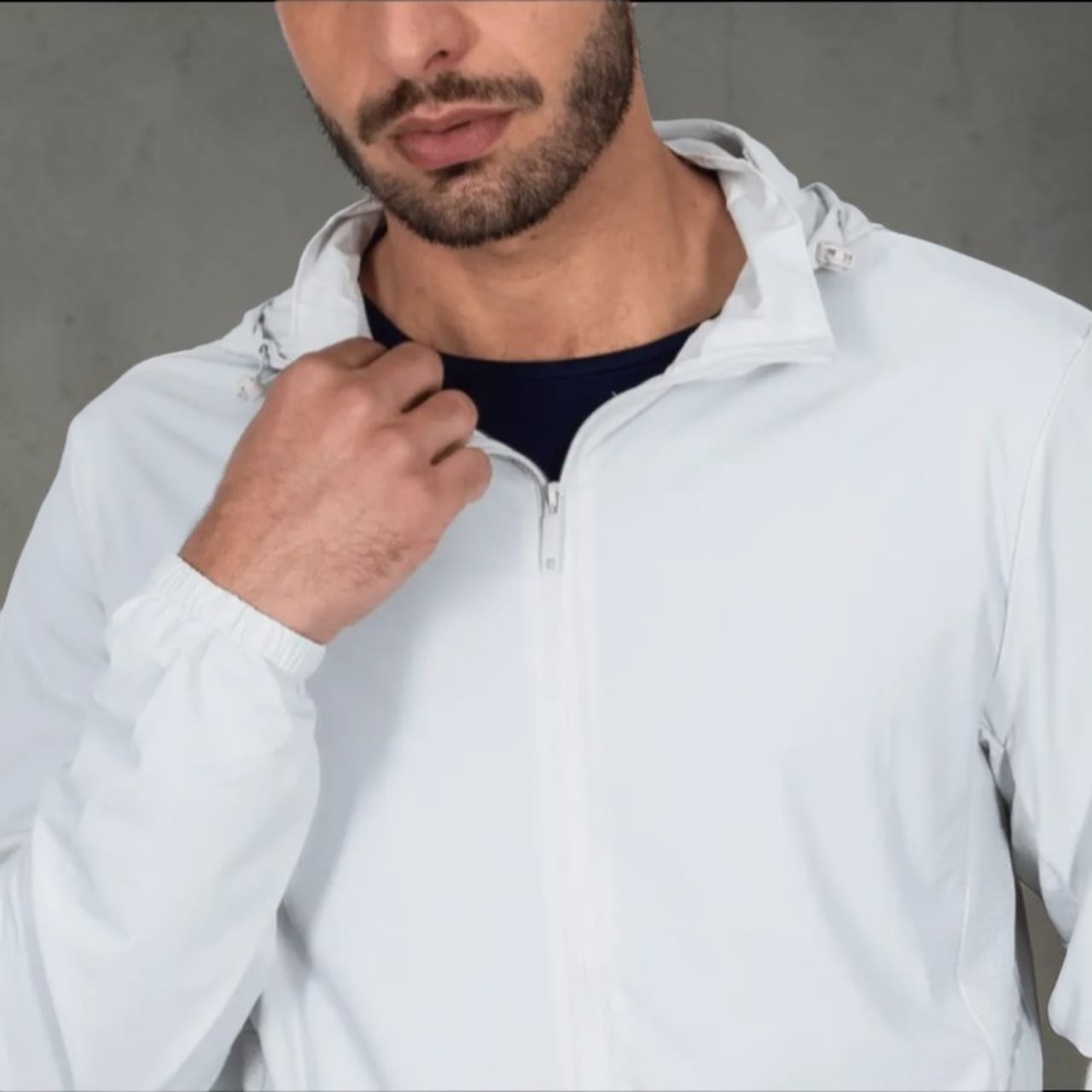 Jaqueta Masculina Corta-Vento com sua logomarca - Imagem 5