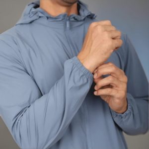 Jaqueta Masculina Corta-Vento com sua logomarca