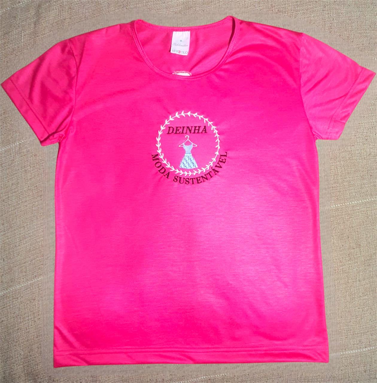 KIT 2 CAMISAS BABY LOOK BORDADA COM SUA LOGOMARCA - Imagem 3
